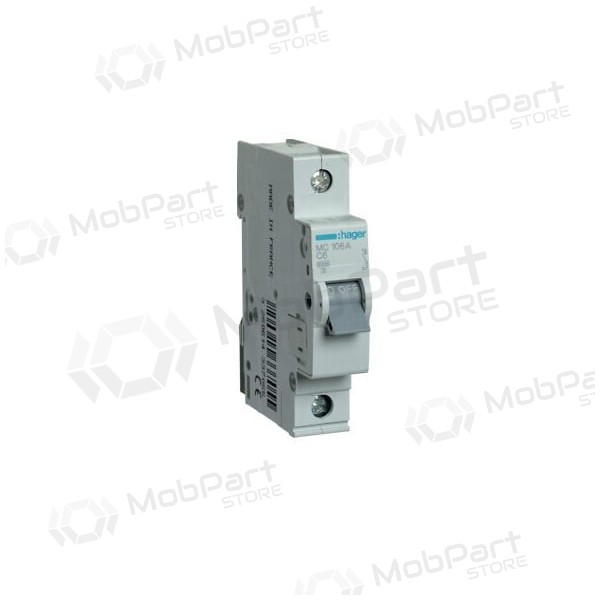 Automatinis jungiklis Hager MC103 (3A, 1P, 230V, 6kA)