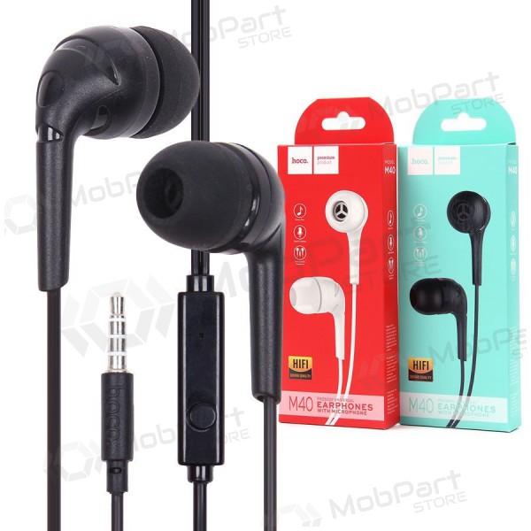 Handsfree ακουστικα Hoco M40 3,5mm (άσπρο)