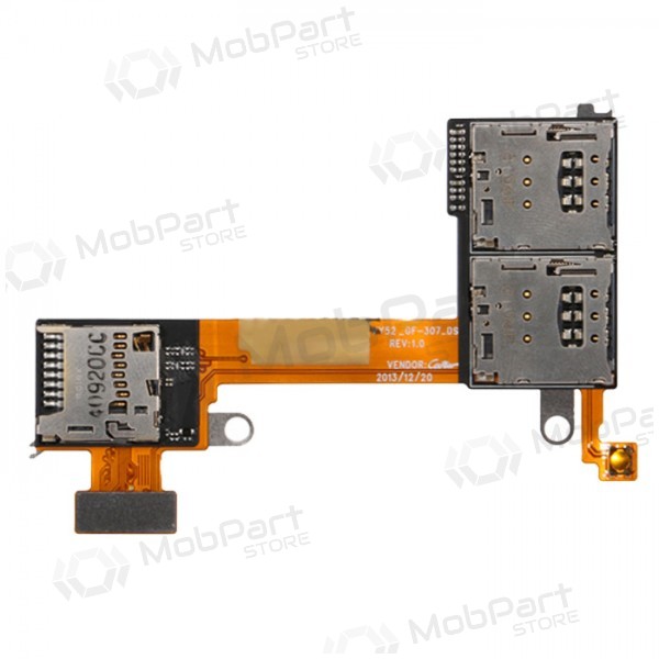 Sony Xperia M2 Dual D2302 / D2303 / D2305 / D2306 SIM και microSD κάρταs lizdo εύκαμπτο καλώδιο Sony Xperia M2 Dual D2302 / D2303 / D2305 / D2306 SIM και microSD κάρταs lizdo εύκαμπτο καλώδιο