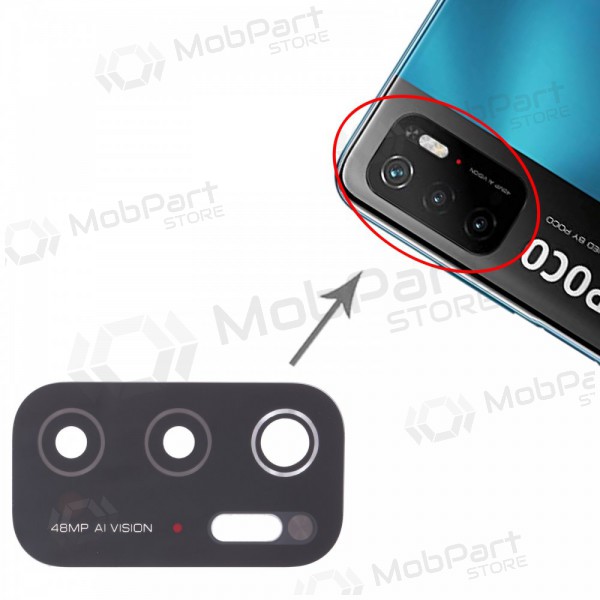 Xiaomi Poco M3 Pro 5G τζαμάκι κάμερας (only lens)