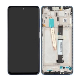Xiaomi Poco X3 Pro οθόνη (μπλε) (με πλαίσιο) (service pack) (γνησια)