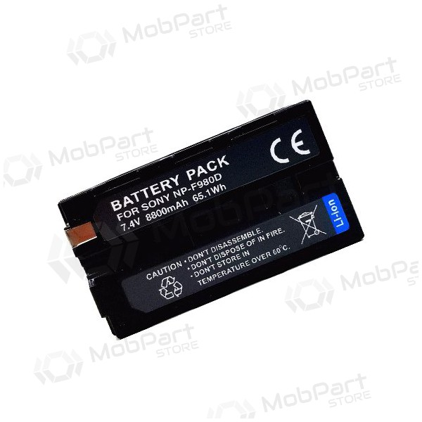 SONY NP-F980D 8800mAh φωτογραφική μπαταρία / συσσωρευτής SONY NP-F980D 8800mAh φωτογραφική μπαταρία / συσσωρευτής