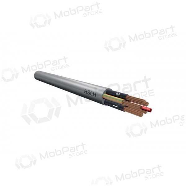 Εύκαμπτο καλώδιο Elmat HSLH-JZ 3x0.75 mm² χάλκινο LSZH CPR Cca 300/500 V