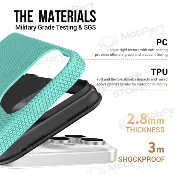 Θήκη Perfectionists Triangle Mag Case Apple iPhone 16 Pro Max πράσινος
