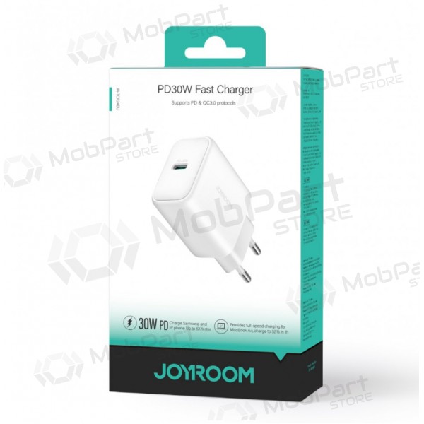 Φορτιστής Joyroom JR-TCF24 USB-C PD30W άσπρο