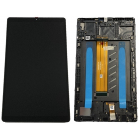 Samsung Galaxy Tab A7 Lite οθόνη (μαύρος) (με πλαίσιο) (γνησια)