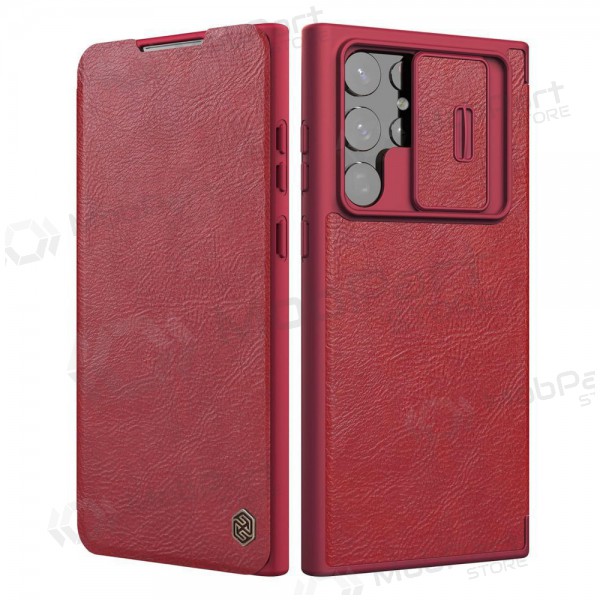Samsung Galaxy S22 Plus θήκη „Nillkin Leather“ (το κόκκινο)