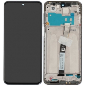 Xiaomi Redmi Note 9 Pro, Note 9S οθόνη (άσπρο) (με πλαίσιο) (Premium)