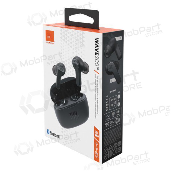 Ασύρματοςs ausinės JBL Wave 200 TWS Ασύρματοςs ausinės JBL Wave 200 TWS