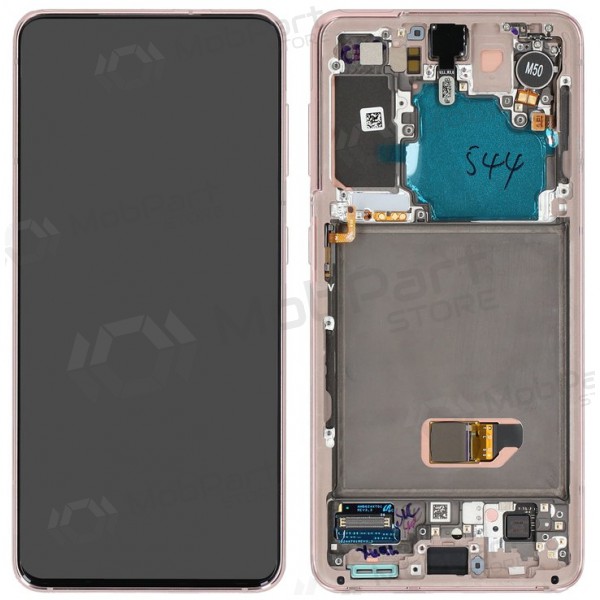 Samsung Galaxy S21 5G οθόνη (μωβ) (με πλαίσιο) (γνησια) Samsung Galaxy S21 5G οθόνη (μωβ) (με πλαίσιο) (γνησια)