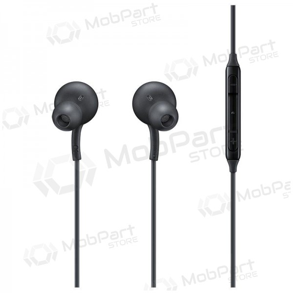 Handsfree ακουστικα Samsung AKG EO-IC100BBEGEU Type-C (μαύρος)