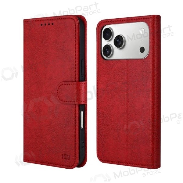 Θήκη HDD Clasp Wallet Case Samsung A175 A17 4G/A176 A17 5G το κόκκινο