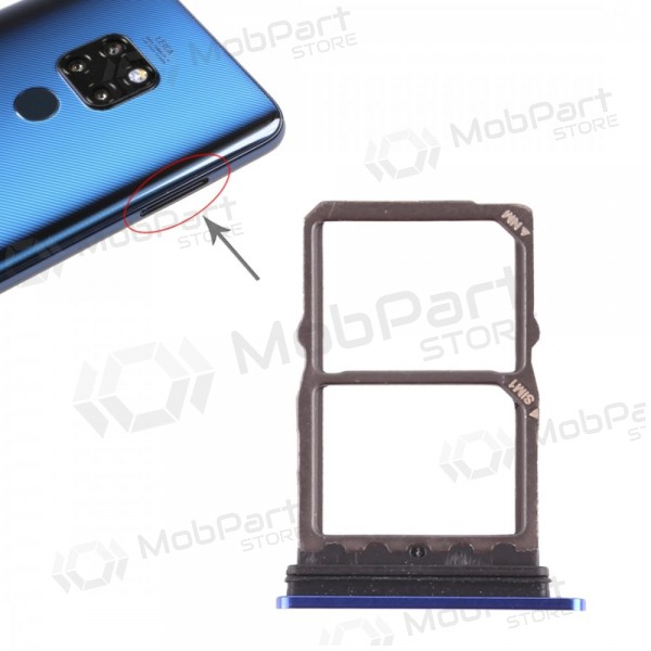 Huawei Mate 20 Υποδοχή κάρτας SIM μπλε (midnight blue)