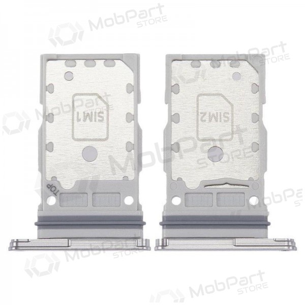 Samsung S901 / S906 Galaxy S22 / S22 Plus Υποδοχή κάρτας SIM (Dual) (άσπρο) Samsung S901 / S906 Galaxy S22 / S22 Plus Υποδοχή κάρτας SIM (Dual) (άσπρο)