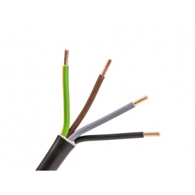 Καλώδιο ισχύος Elpar CYKY 3x6 mm² χάλκινο PVC 450/750V μονόκλωνο.