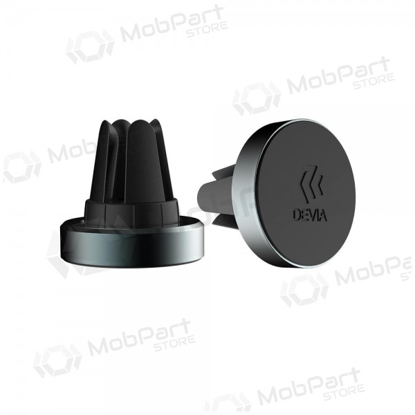 Automobilinis Γενικής telefono laikiklis Devia Circle tvirtinamas į ventiliacijos groteles, magnetinis, μαύρος