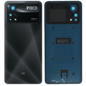 Xiaomi Poco X4 Pro 5G πίσω κάλυμμα μπαταρίας (μαύρος) (γνησια) (service pack)