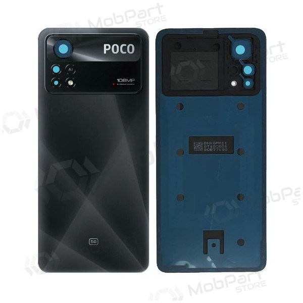 Xiaomi Poco X4 Pro 5G πίσω κάλυμμα μπαταρίας (μαύρος) (γνησια) (service pack) Xiaomi Poco X4 Pro 5G πίσω κάλυμμα μπαταρίας (μαύρος) (γνησια) (service pack)
