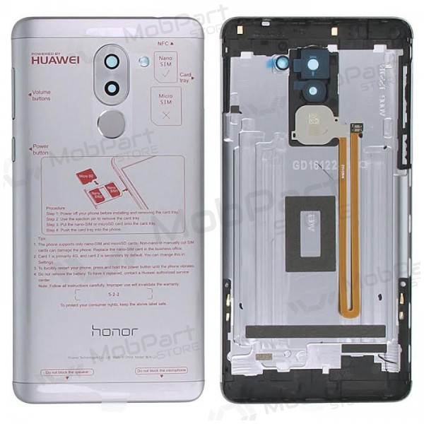 Huawei Honor 6X πίσω κάλυμμα μπαταρίας (γκρί) (μεταχειρισμένος grade C, γνησια) Huawei Honor 6X πίσω κάλυμμα μπαταρίας (γκρί) (μεταχειρισμένος grade C, γνησια)
