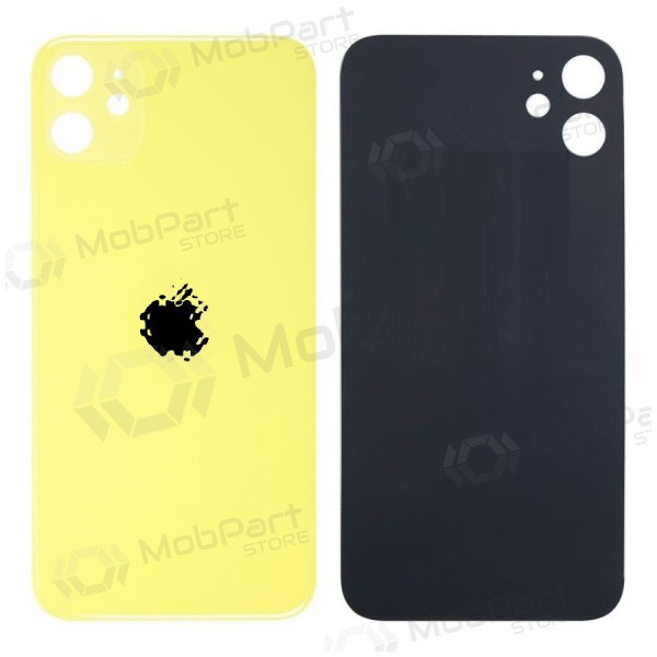 Apple iPhone 11 πίσω κάλυμμα μπαταρίας (κίτρινος) (bigger hole for camera) Apple iPhone 11 πίσω κάλυμμα μπαταρίας (κίτρινος) (bigger hole for camera)