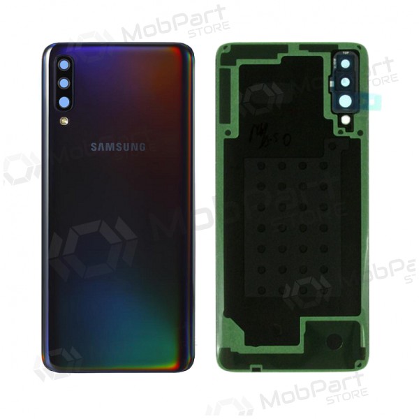 Samsung A705 Galaxy A70 2019 πίσω κάλυμμα μπαταρίας (μαύρος) (μεταχειρισμένος grade B, γνησια)
