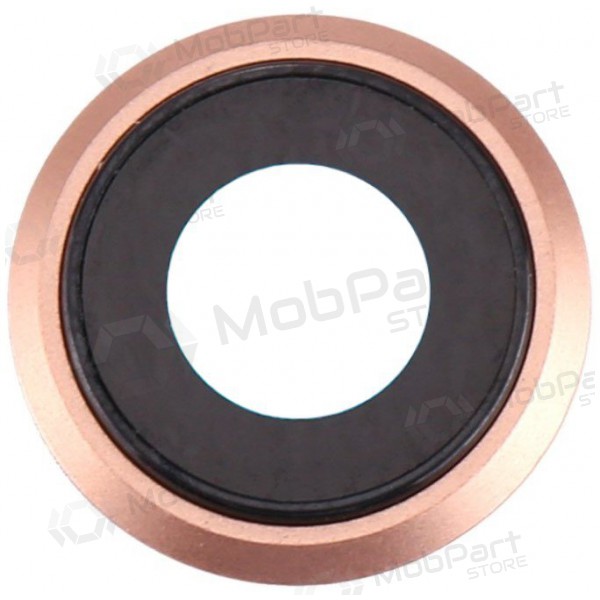 Apple iPhone 8 / SE 2020 τζαμάκι κάμερας (χρυσαφένιος) (με πλαίσιο) Apple iPhone 8 / SE 2020 τζαμάκι κάμερας (χρυσαφένιος) (με πλαίσιο)